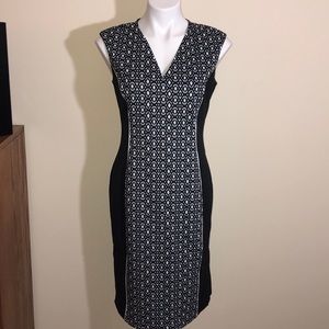 DressBarn Black and White Dress